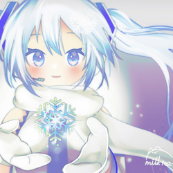 雪ミクさん