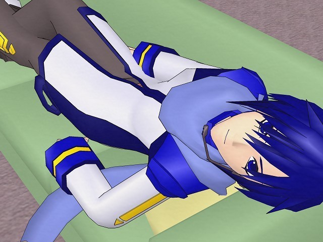 ソファーでKAITO