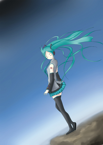 風をうけて