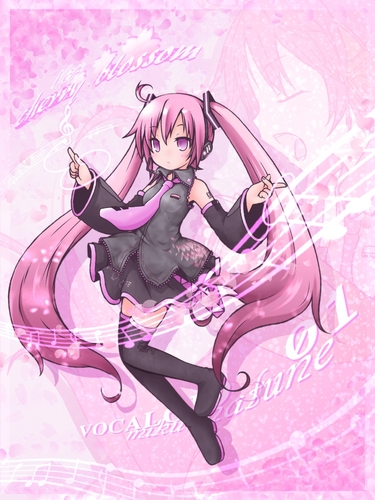 桜色のミク