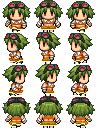 GUMI(メグッポイド)のドット絵【RPGツクール】