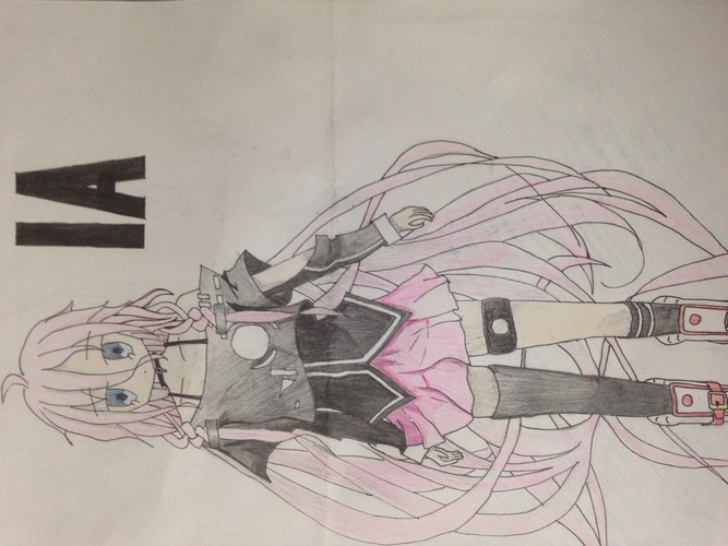 IA【色鉛筆で描いてみた】