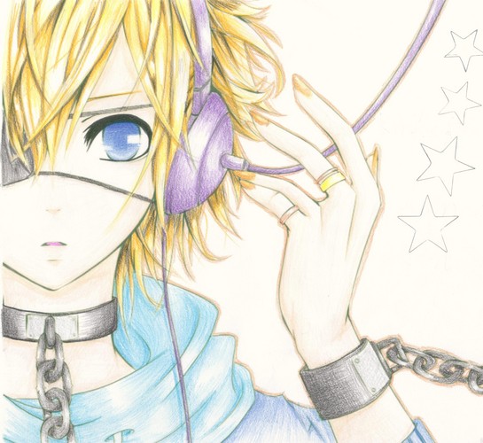 「塗らせていただきました!!」 鏡音レン 【音楽】
