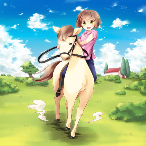 乗馬!!