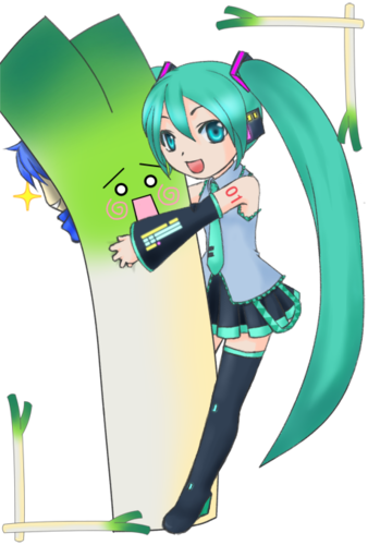 はちゅネギと一緒【ミクの日大遅刻】