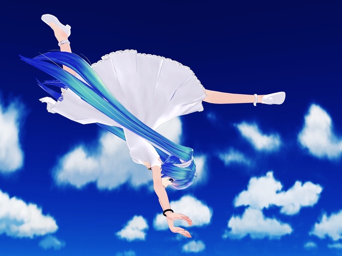ミクさんで「Marine Bloomin’」投稿しました。2