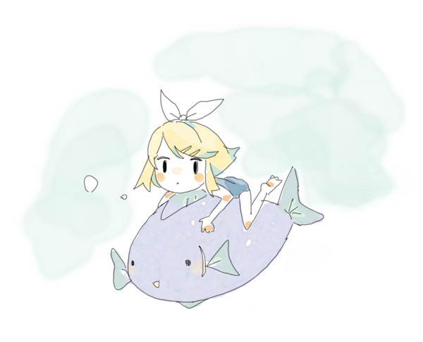 リンとおさかな