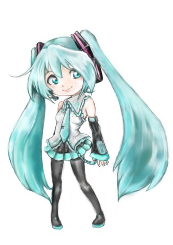 家の新しいミクちゃんです!