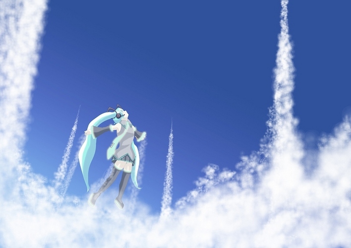 雲を越えて