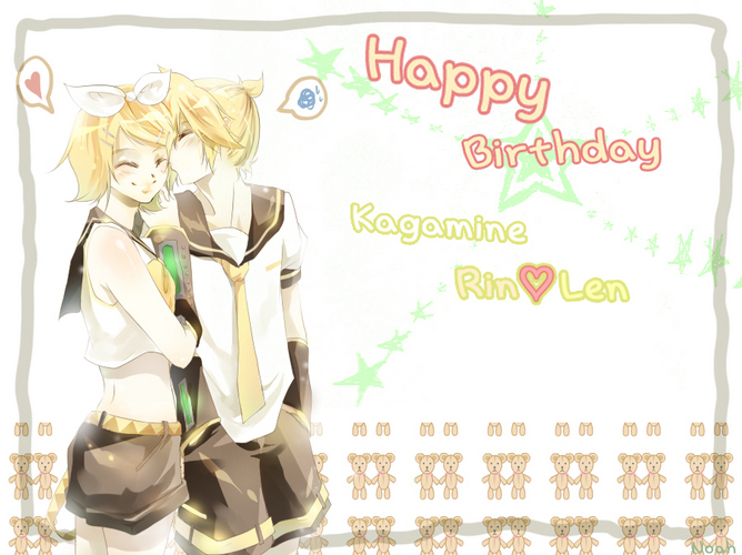 Happy Birthday! 鏡音リンレン2