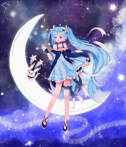 2017年の雪初音ミクです