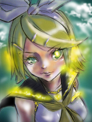 リンを描いてみました☆★