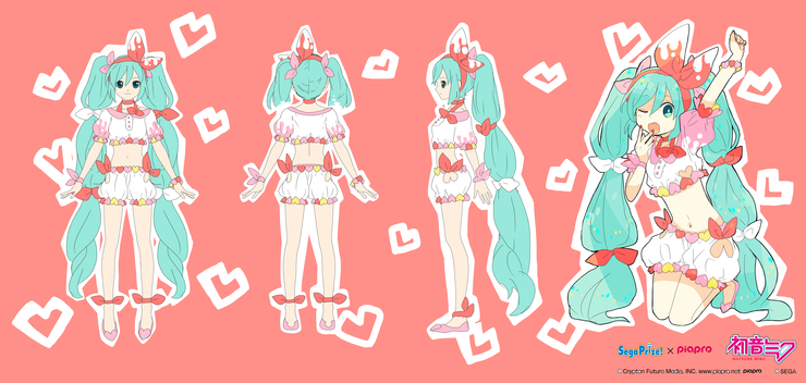 リボン×ハート