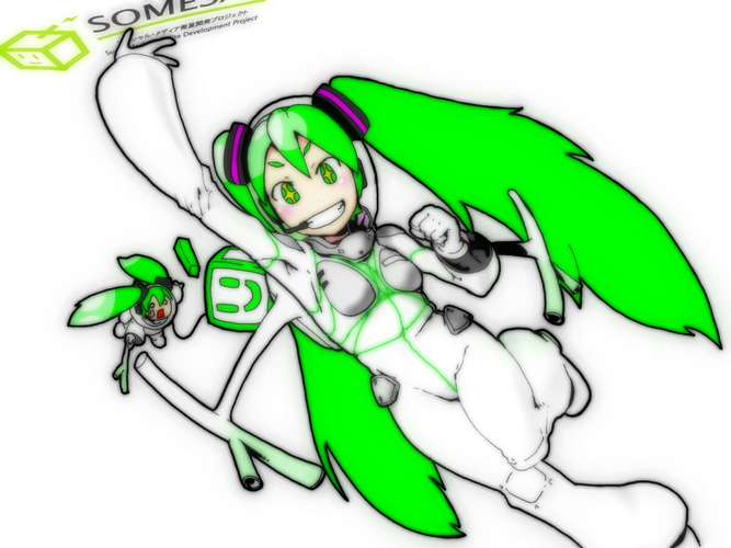 バイオスーツ 初音ミク