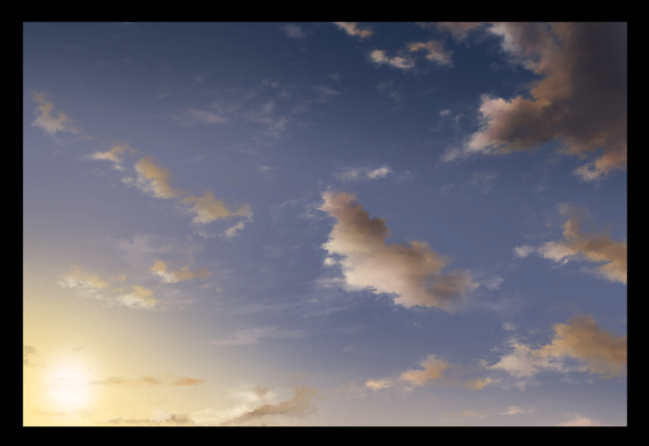 夕陽