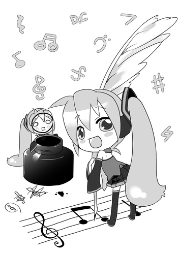 楽譜はまかせてー
