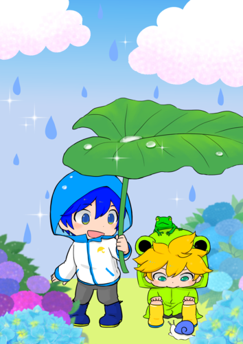 雨の日