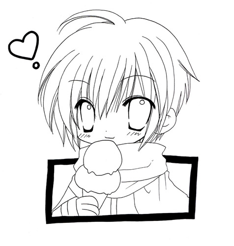 【塗り絵】ちびKAITO詰め合わせ その2