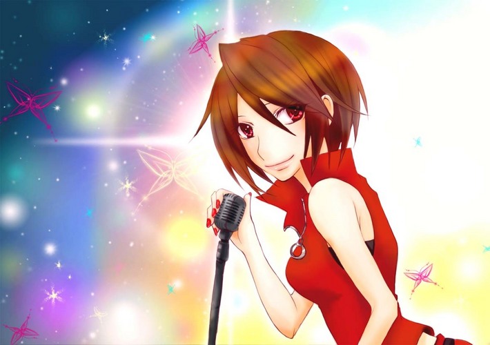 on stage!
