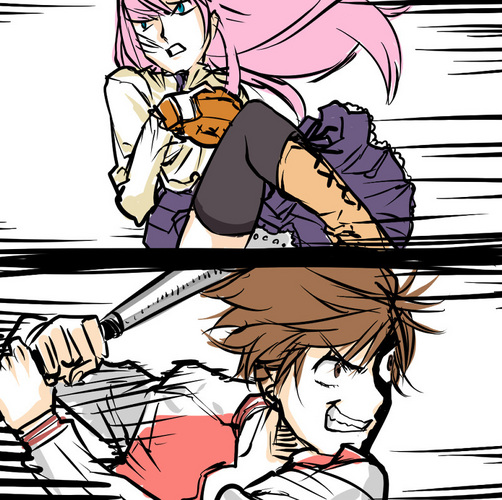 メイコとルカ2