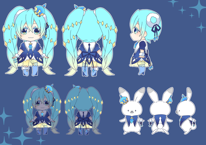 SNOW MIKU 2021 衣装案