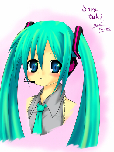 落書き初音ミク