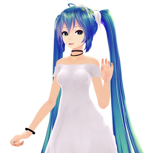 ミクさんモンウォーク(手を振ってくれました。)