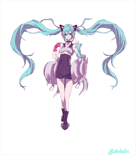 オリジナルにミクちゃん