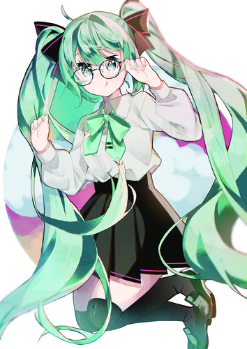 メガネなミクちゃん