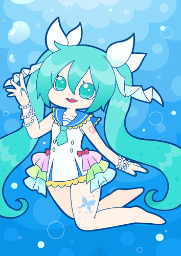 夏:Water butterfly*