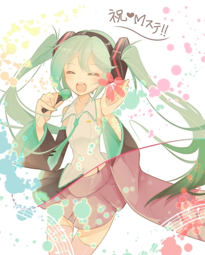 初音ミク初出演!!