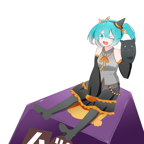 初音ミクさんハロウィン仕様