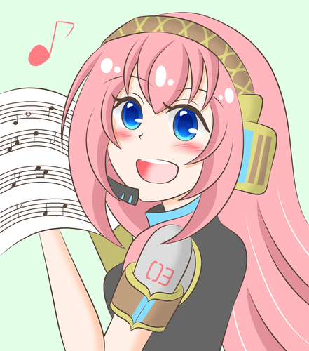 歌うルカさん