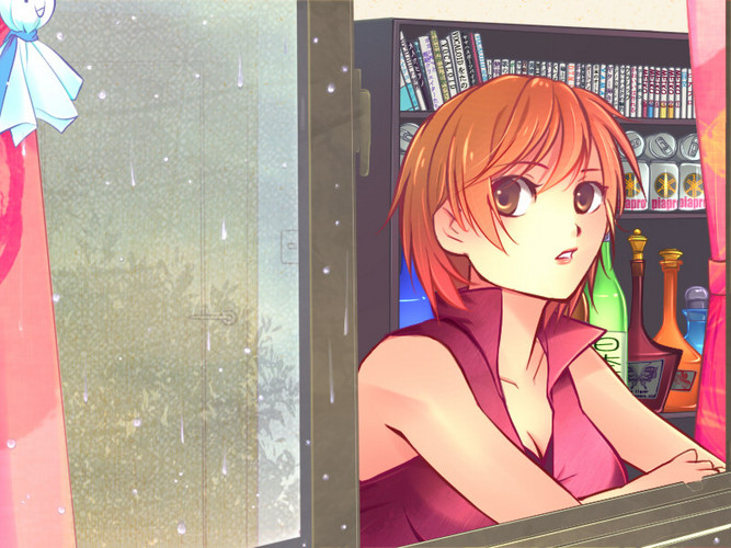 雨上がり
