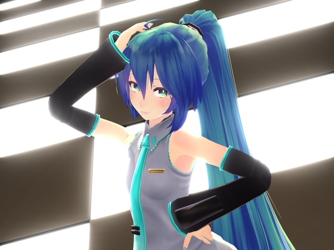 ポニテミクさんで、TiK ToK