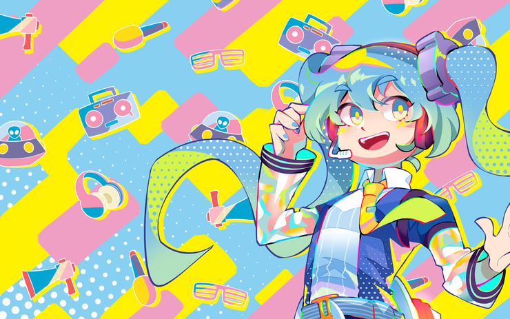 ラジオ×ミク
