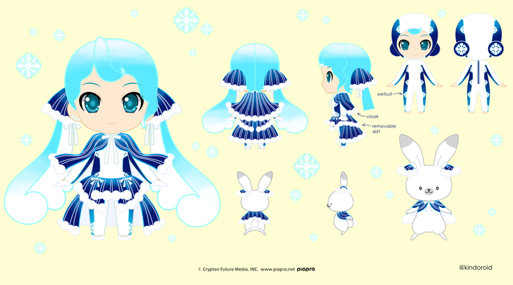 SKETCH OF SNOW MIKU 2022