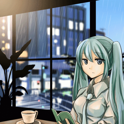 雨降り信号