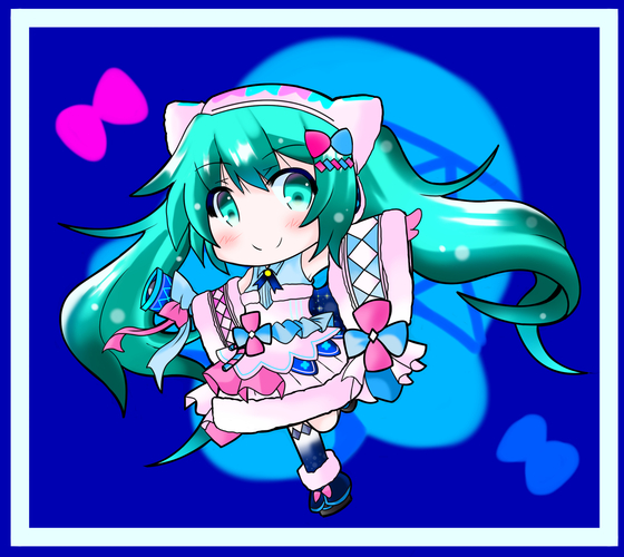 デフォルメミクさん4