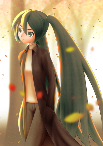 秋の夕暮れ