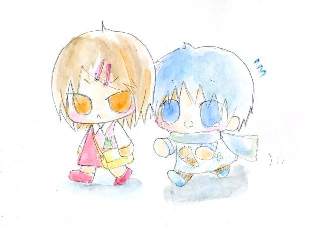めいこちゃんとかいとくん