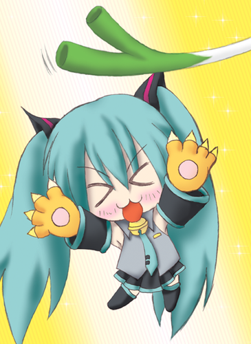 ミクじゃらし を つかった