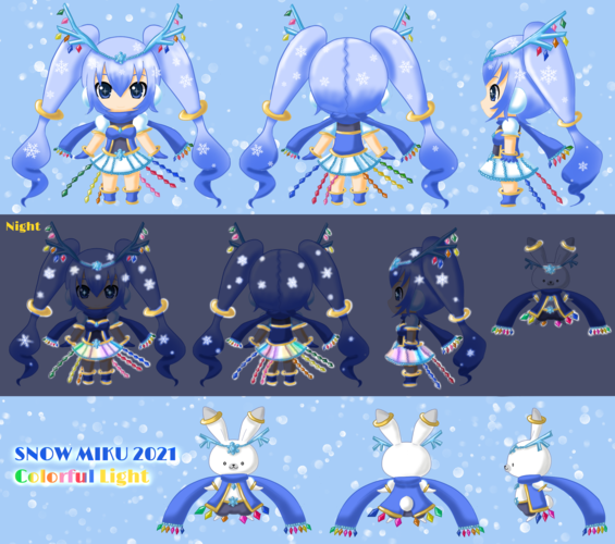 SNOW MIKU 2021 Colorful Light