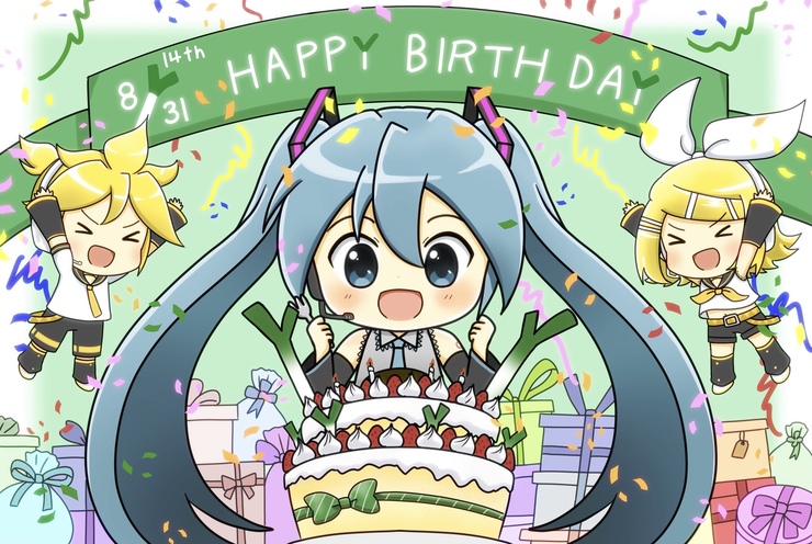 ミクさん14周年Y