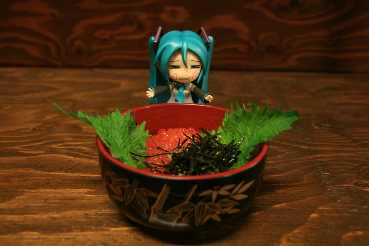 いくら丼~♪