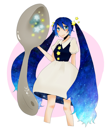 星とミクさん