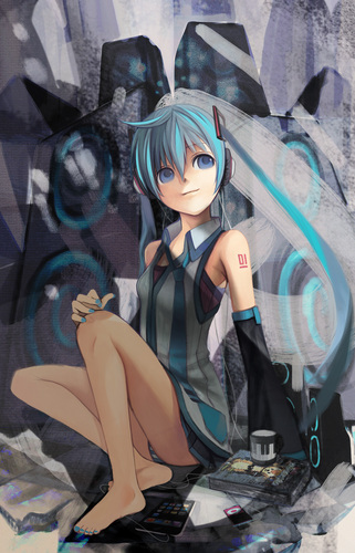 初音さん。