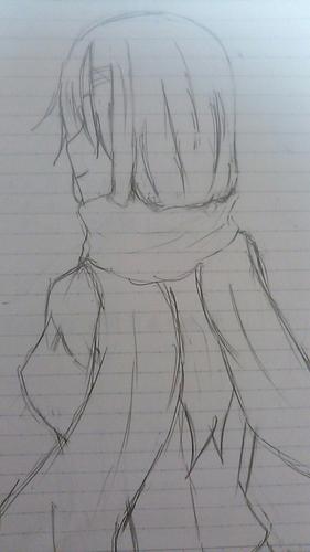 手描きの絵披露するね1