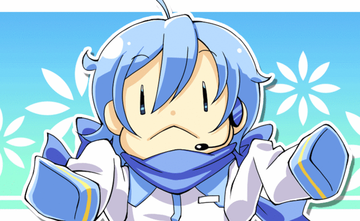 兄さんが何かをわめきたてているようです。