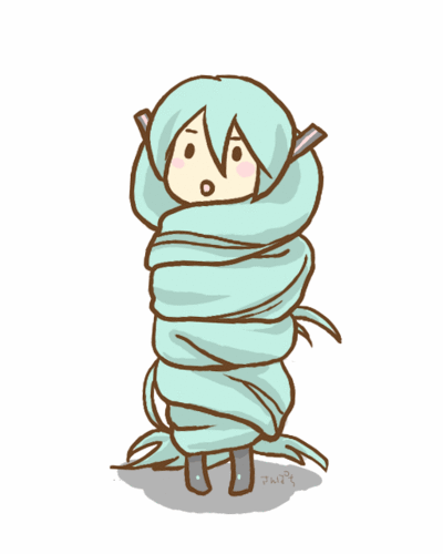 あついです
